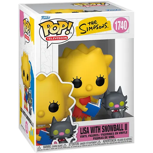 Набір фігурок Funko Pop! серії Сімпсони S11 - Ліса й маленький помічник Cанти (86409) - фото 2