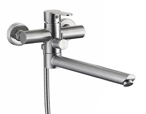 Змішувач для ванни Mixxus DAX-007 MI6074 Нержавіюча сталь - фото 1