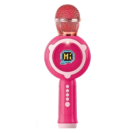 Микрофон, HY850-52-65-66-E, 23 см, аккумулятор, Bluetooth, с музыкальными и световыми эффектами (в ассортименте) - фото 3