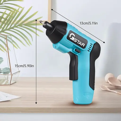 3,6 В з живленням від батареї USB-зарядка 3 Нм Електрична викрутка Електроінструменти для свердління Акумуляторна викрутка з CRV 5 - фото 3