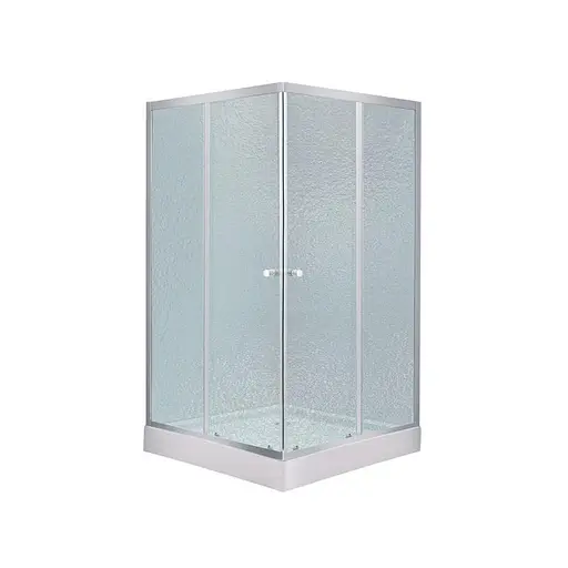 Душевая кабина Lidz Wawel SC80x80.SAT.LOW.FR LWASC8080SATLOWFR2 SD00048616 - фото 1