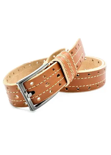 Ремінь шкіряний Weatro чоловічий 110-120х4 см acs0017337 - фото 2