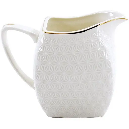 Молочник фарфоровый квадратный Interos Снежная Королева 300 мл S454912-A