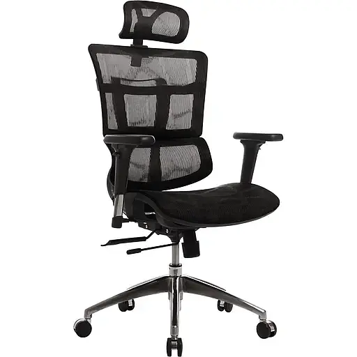 Офисное кресло GT Racer B-237A, черное (B-237A Black) - фото 1