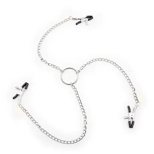 Зажимы для интимных зон сосков и клитора Черный K000216 - фото 1