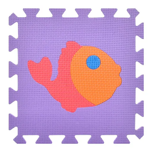 Детский коврик Мозаика "Животные" Bambi M 0376-1, 10 деталей, EVA, 30х30 см - фото 9