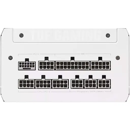 Блок живлення ASUS TUF-GAMING-1000G-WHITE ATX 3.1 1000W Gold (90YE00S5-B0NA00) - фото 6