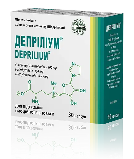 Деприлиум капсулы по 340 мг №30 - фото 1