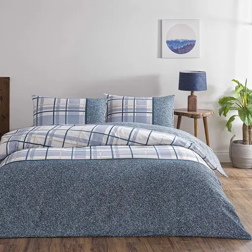 Постельное белье Ares Mavi Фланель / простыня на резинке Tac pbe0051673 - фото 1