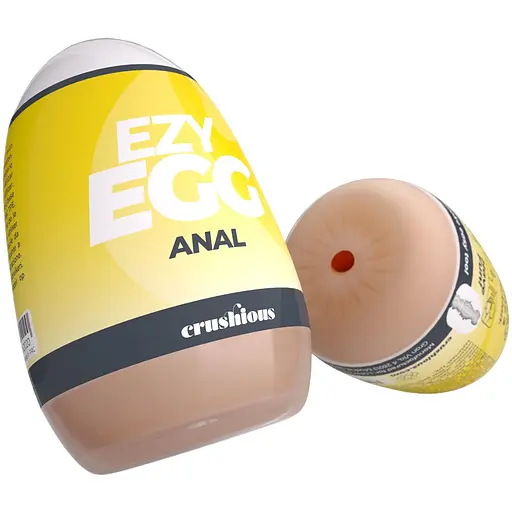 Інтимний мастурбатор Crushious Ezy Egg Anal 8.7 х 5.6 см - фото 1