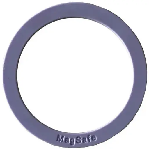 Пластина-кільце для MagSafe тримачів металева (+скотч) Silicone Glycine - фото 1