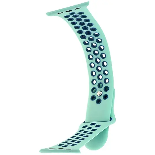 Ремешок Apple Watch Nike Sport 42/44/45/46/49 мм Aquamarine Dark Синий - фото 1
