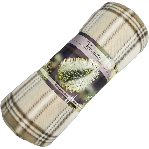 Плед рельефный флисовый Versailles Зимний Твид 130x180 см VS-BF-2600BS (147629)