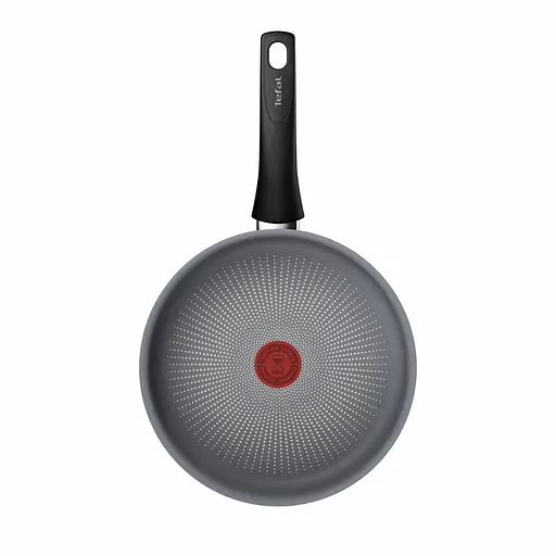Tefal Сотейник Halo, 24см, с крышкой, алюминий, бакелит, стекло, серый - фото 2