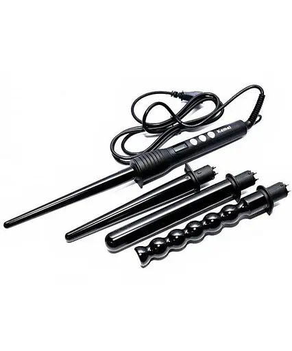 Плойка 4 в 1 стайлер для волосся Kemei Km 4083