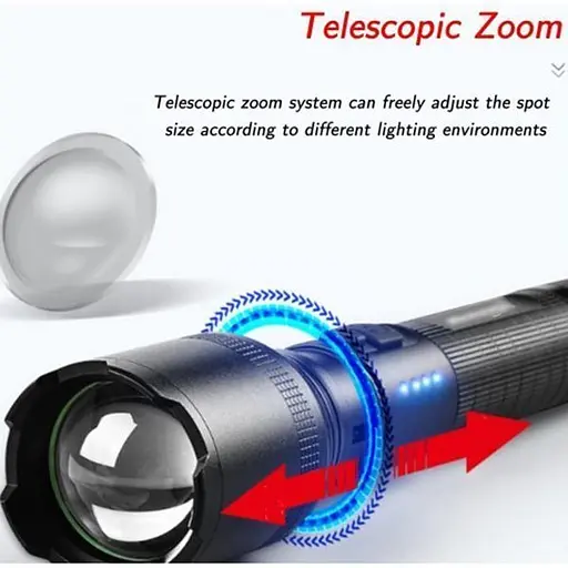 Ліхтарик DK SY-2006 Black [152324] - фото 5