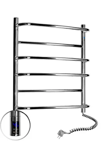Полотенцесушитель электрический NAVIN Омега 530х600 Sensor правая - фото 1