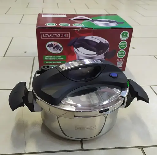 Скороварка из нержавеющей стали 4 л Royalty Line RL-PS4L - фото 3