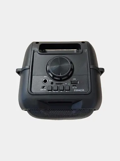 Потужна Bluetooth колонка ZQS-4235 з підсвічуванням та мікрофоном - фото 4