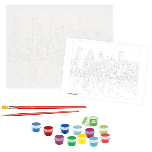 Картина за номерами Rosa Start Golden City 35x45 см - фото 2