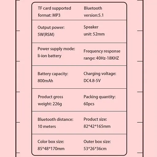 Караоке Мікрофон-колонка X3 White - фото 3