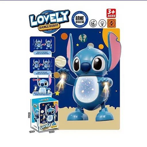 Музыкальная игрушка Стич, 1122, интерактивная - фото 2