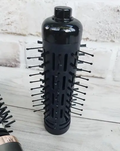 Фен щітка браш Gemei GM-4830 стайлер з щіткою для укладки, що обертається1000 Вт Сірий - фото 7