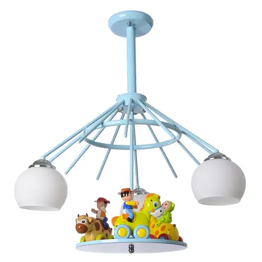 Люстра Brille для детской E27 40W BL (KL-441S/3) - фото 3