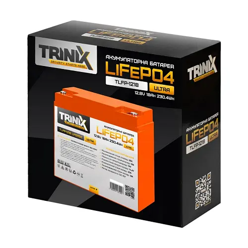 Аккумулятор Trinix TLFP-1218 Ultra LiFePO4 12.8В 18А*год (4S) - фото 6