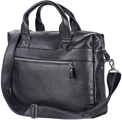 Чоловіча шкіряна сумка SHVIGEL 41х30х7-10 см sum0012576 - фото 2