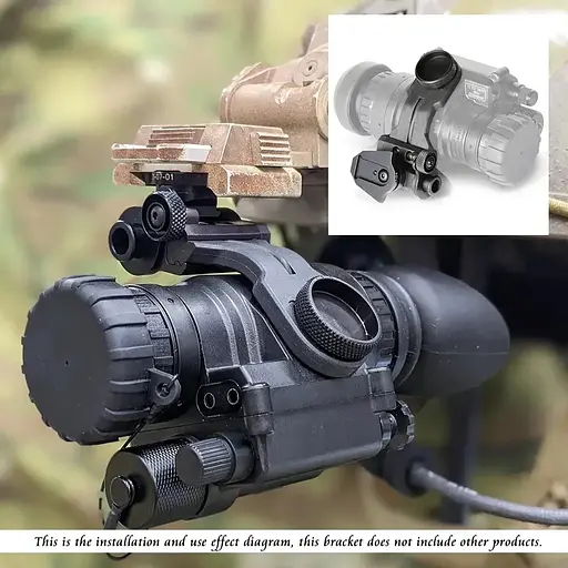 Адаптер-переходник Nectronix J-arm металлический для крепления монокуляра ночного видения PVS-14 к L4G24 - фото 8