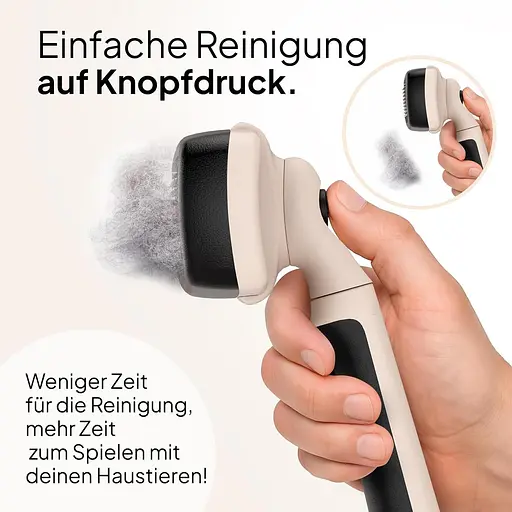 PRETTYPAW Pretty Paw (Beige) Професійний набір щіток для котів I Набір для догляду за кішками - 100% гігієна та комфорт - фото 4