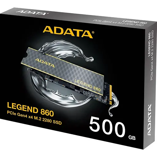 Накопитель SSD Adata m.2 NVMe 500Gb LEGEND 860 PCIe 4.0x4 (SLEG-860-500GCS) - фото 6