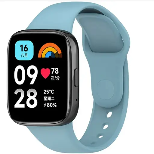 Ремешок DK Sport Band для Xiaomi Redmi Watch 3 Active / 3 Lite (azure blue) - фото 2