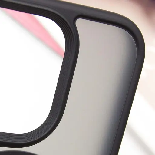 Чохол Epik TPU+PC Metal Buttons with MagSafe для Apple iPhone 16 Pro 6.3 Чорний - фото 6