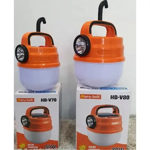 Ліхтар світильник Hurry Bolt HB-V70 LED з гачком та сонячною панеллю підвісний акумуляторний - фото 7