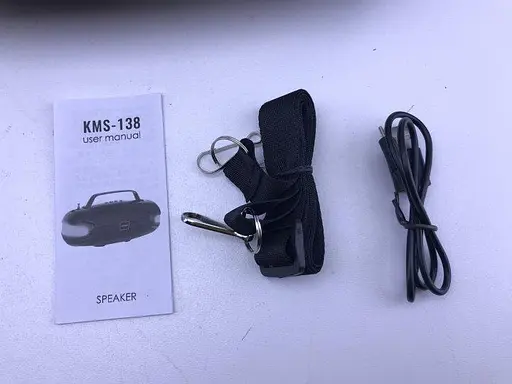 Портативна Bluetooth колонка Kimiso KMS-138 бездротова колонка з радіоприємником фм бумбокс - фото 3