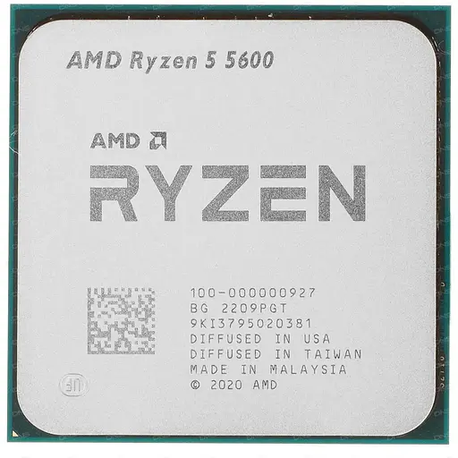 Процессор AMD Ryzen 5 5600 (3.5GHz 32MB 65W AM4) Tray (100-000000927)