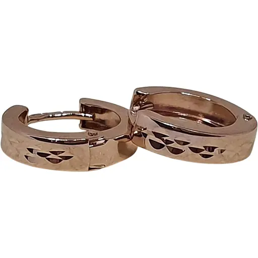 Золотые серьги Tango с алмазной гранью. 470330