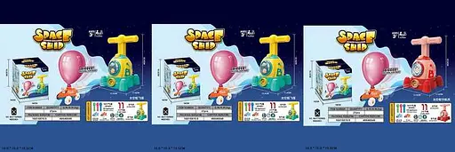 Запускатель с воздушными шариками механический, 2 варианта игры, 2 машинки, 10 шариков - фото 2