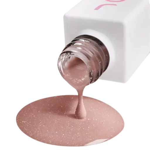 Рідкий гель для укріплення та моделювання Joia vegan PolyLiquid gel Mocha Magic 8 мл - фото 2