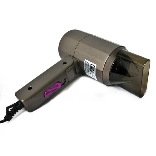 Маленький дорожній складний міні фен Promotec PM-2315 для сушіння укладання волосся компактний електрофен - фото 3