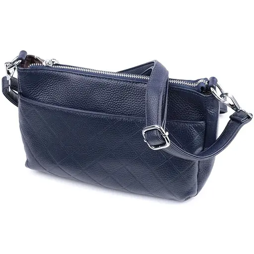 Женская сумка Vintage для на три отделения из натуральной кожи 24х15х9 см sum0027019 - фото 1