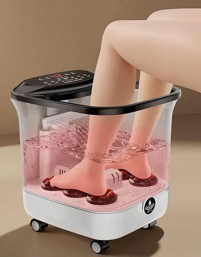 Ванна гидромассажная для ног и ступней Nanjiren NJR-818K с роликовым массажем и подогревом - фото 9