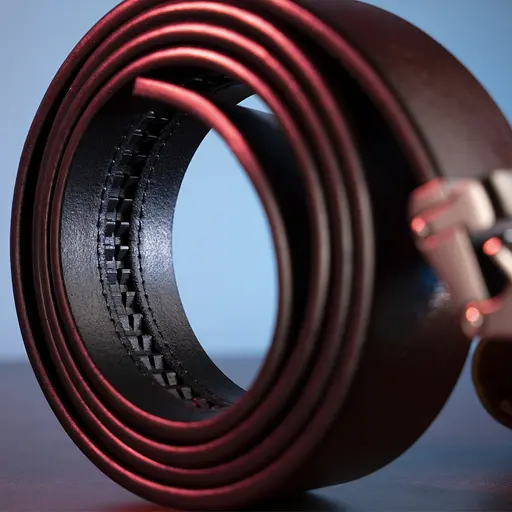 Ремінь шкіряний Vintage чоловічий 119х3,4 см acs0018154 - фото 5