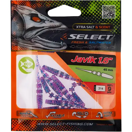 Силикон Select Javik 1.8" #314 (9 шт/уп) - фото 2