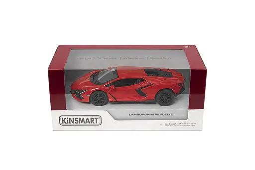 Металлический инерционный джип Lamborghini Revuelto 5", открывающиеся двери (В ассортименте) - фото 3