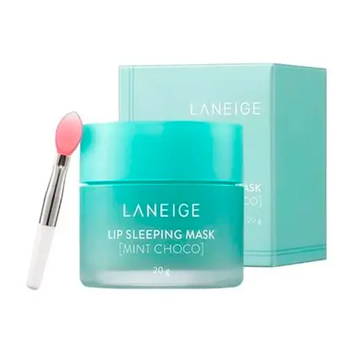 Нічна відновлююча маска для губ Lip Sleeping Mask (Mint Choco) Laneige 20 мл - фото 3