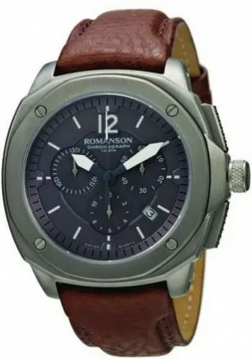 Годинник Romanson AL3213HMWH GR BROWN кварц. Chronograpaph