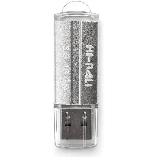 Флеш накопичувач USB 16Gb Hi-Rali Corsair сріблястий USB 3.0 (HI-16GB3CORSL) - фото 1